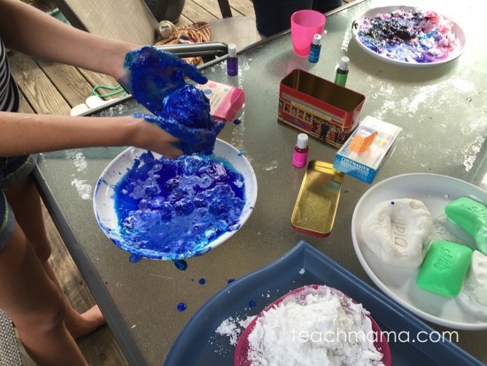 soap experiments: teachmama.com