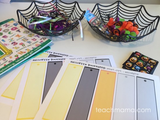 halloween bookmarks make your own teachmama.com