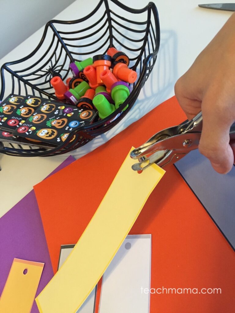 halloween bookmarks make your own teachmama.com