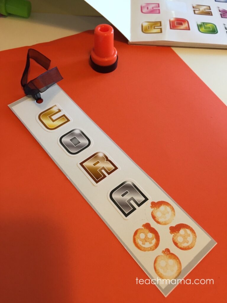 halloween bookmarks make your own teachmama.com