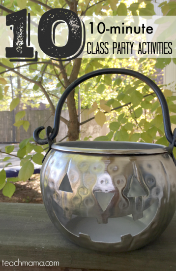 halloween games 10 minutes teachmama.com