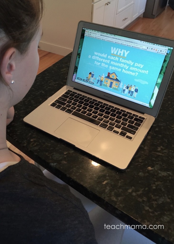 cool, interactive tool for teaching kids financial literacy teachmama.com | Earn Your Future Digital Lab