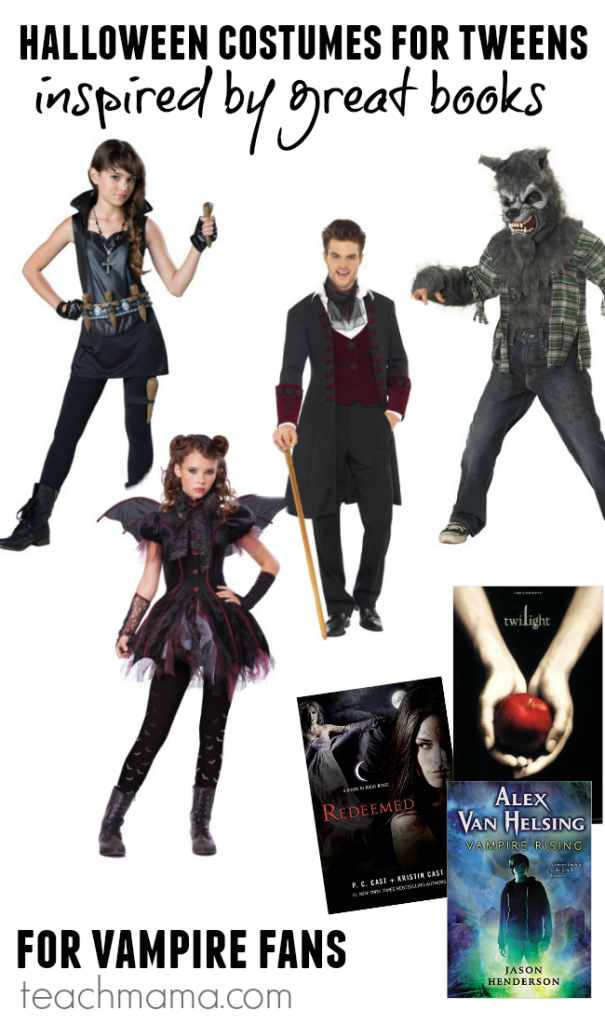 cool halloween costumes for tweens (costumes inspired by great books!) teachmama.com 1
