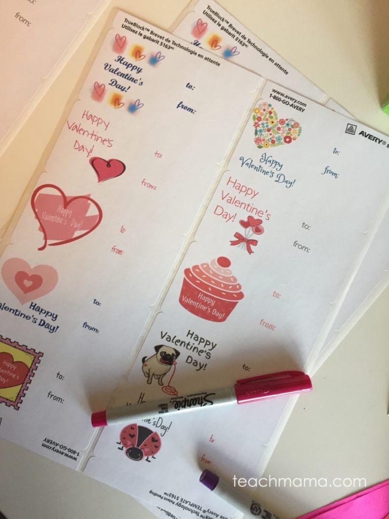 fun dip valentines | teachmama.com