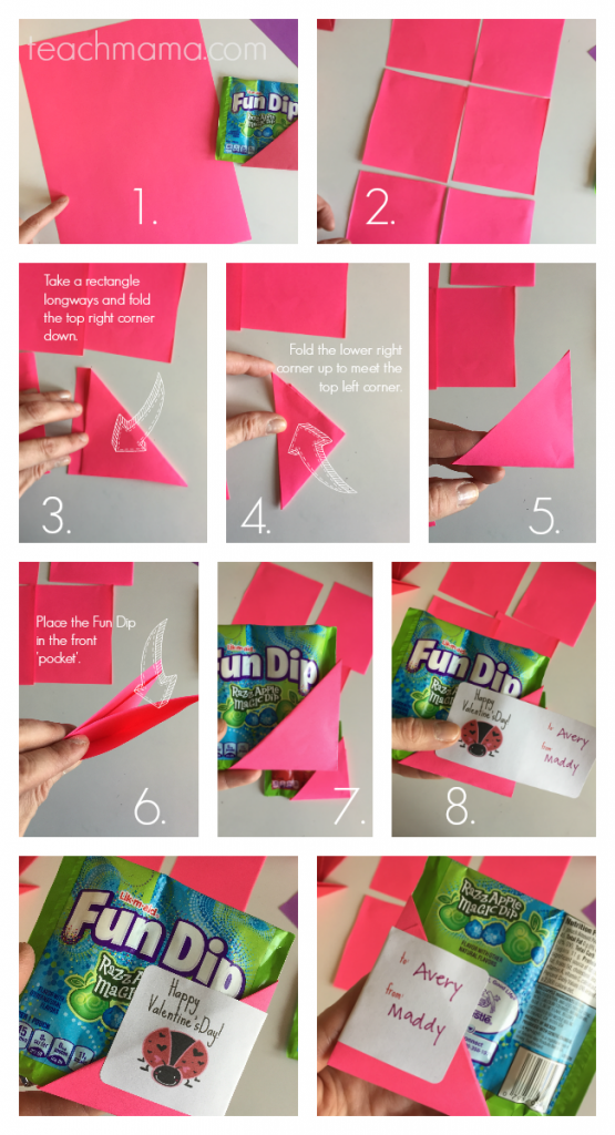 fun dip valentines | teachmama.com how to