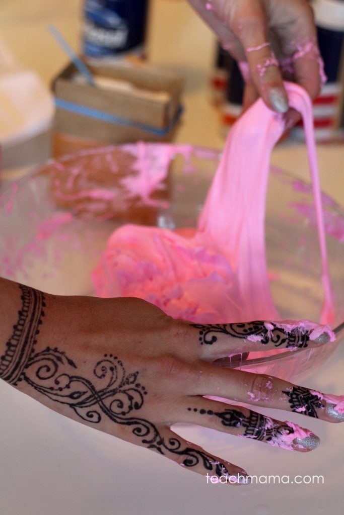 how to make fluffy slime | teachmama.com