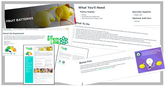 STEM Lab: free, hands-on STEM activities for kids & teens