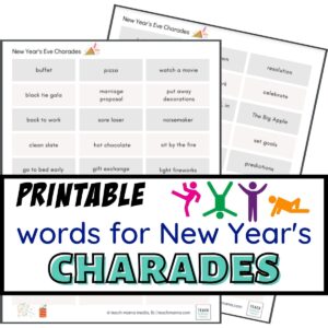 new year's charades