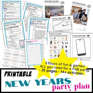 new years party plan and activities