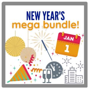 new years activities MEGA BUNDLE