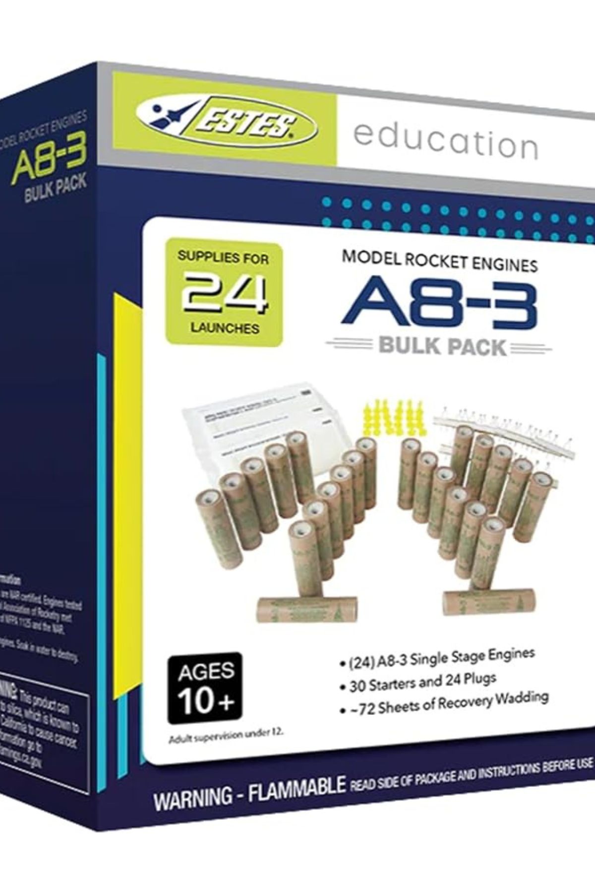 Bulk pack of model rocket engines