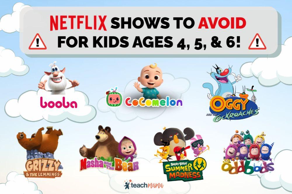 Netflix TV shows to avoid for kids