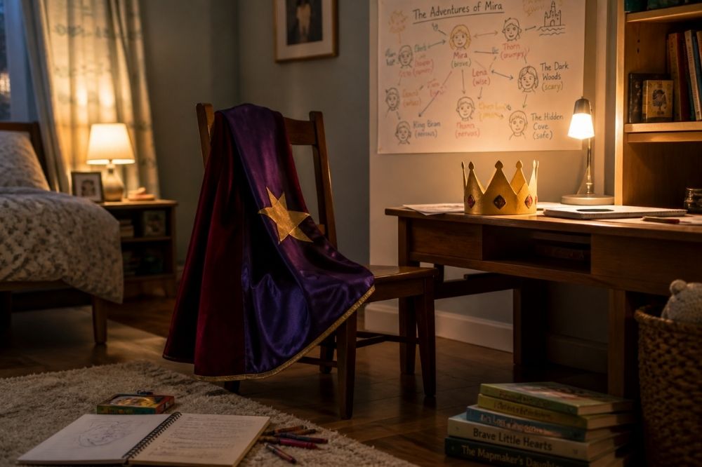 Encourage Kids to Invent Character Backstories for Trick-or-Treating