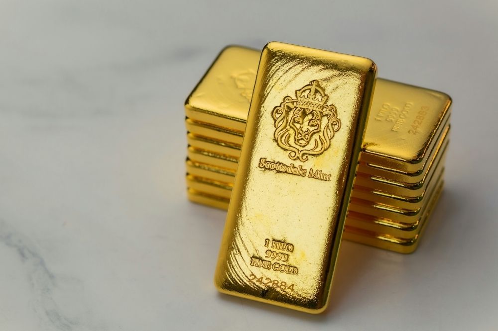 Gold bars