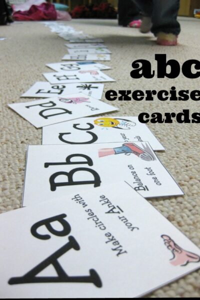 abc exercise cards