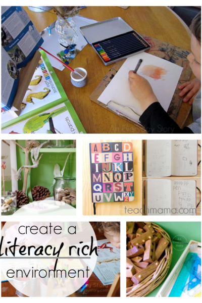 10 ways to create a literacy rich environment guest post by kategribble on teachmama.com