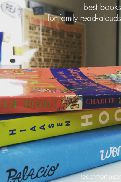 best books for family read-alouds | teachmama.com