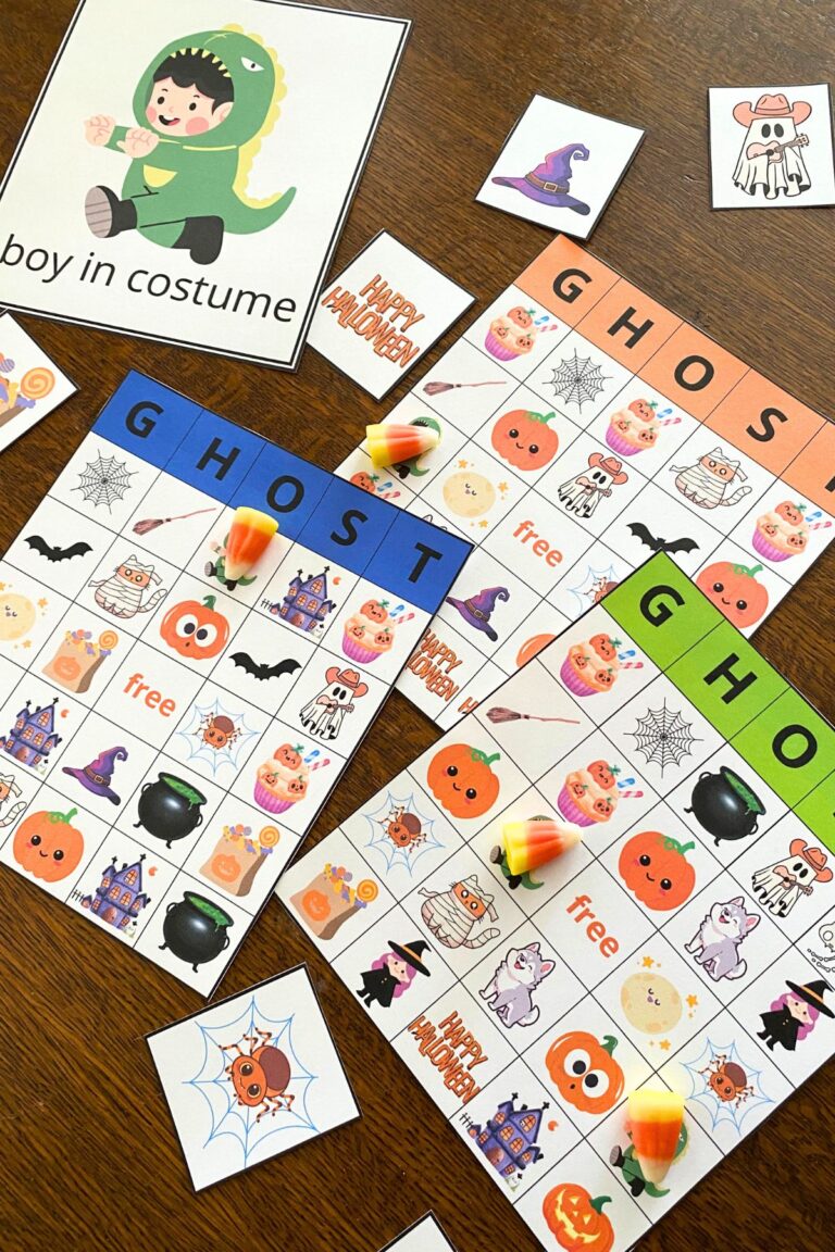 Ghost Bingo printables